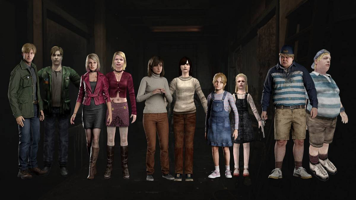 重製版與原版角色對比:《沉默之丘2》重製版大受好評! 重製版與原版角色對比:《沉默之丘2》重製版大受好評!