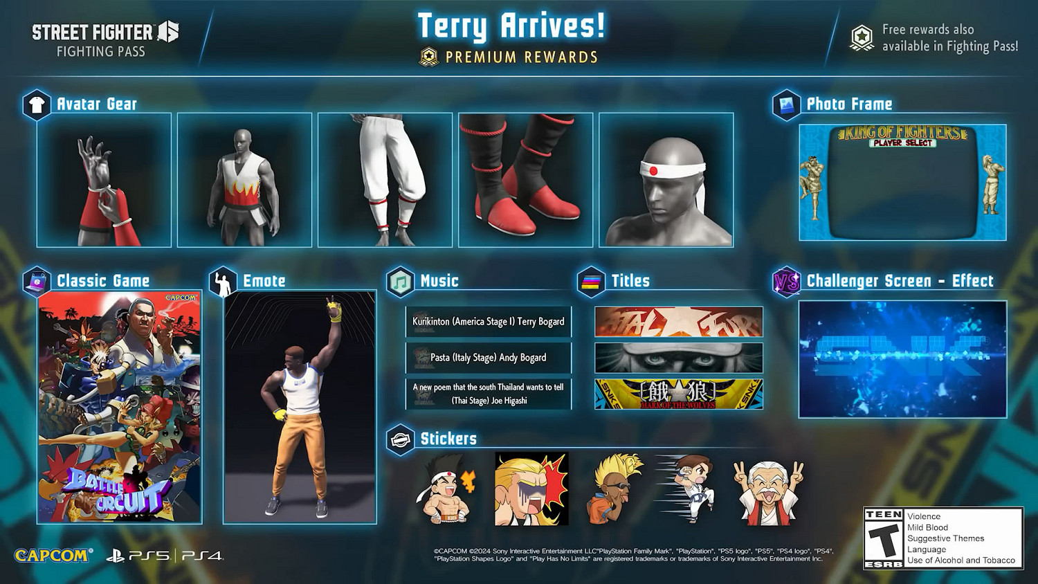 《快打旋風6》DLC角色預告：《餓狼傳說》特瑞登場！