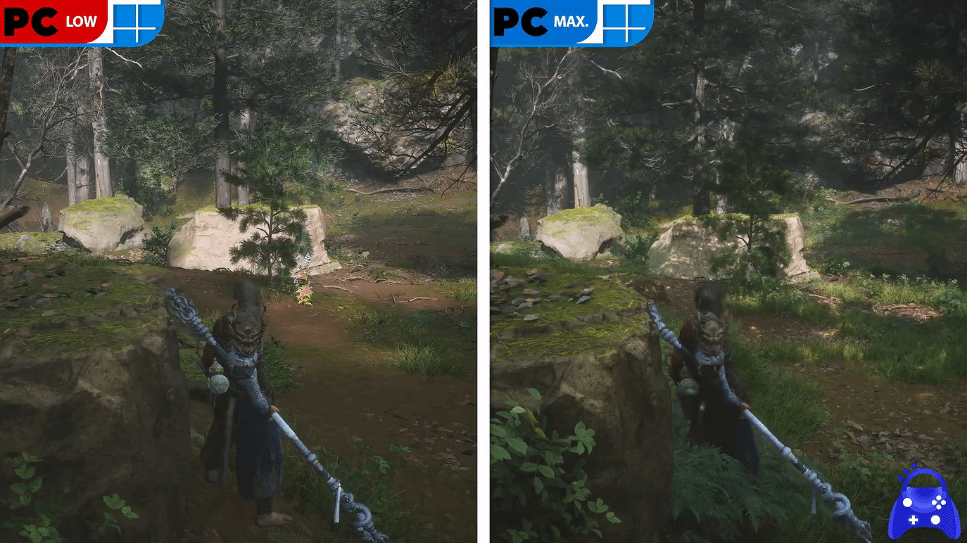 PC版《黑神話：悟空》最高vs最低畫質對比 差別很大