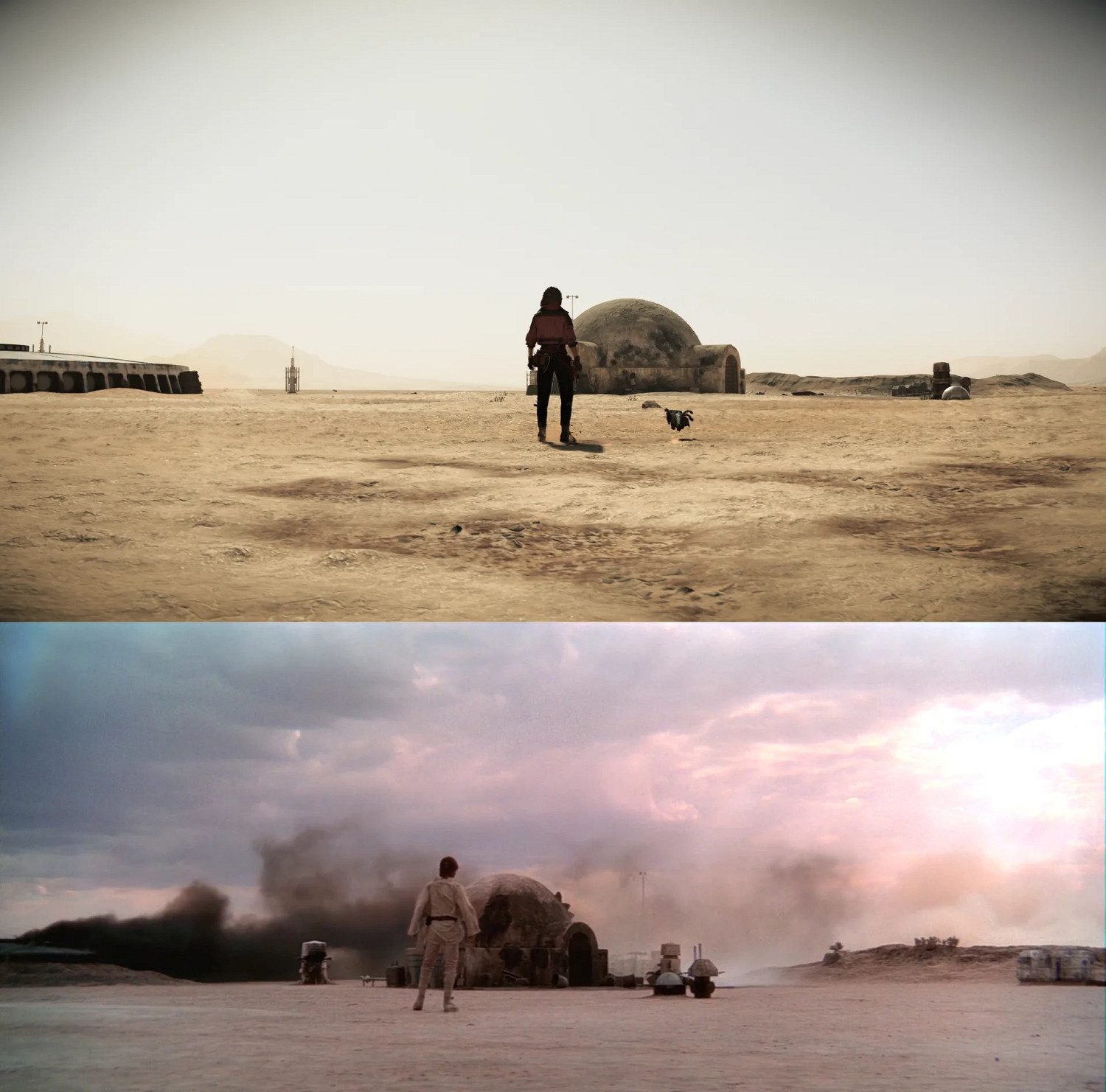 玩家曬《星戰:亡命之徒》與電影對比照 太還原了吧! 玩家曬《星戰:亡命之徒》與電影對比照 太還原了吧!