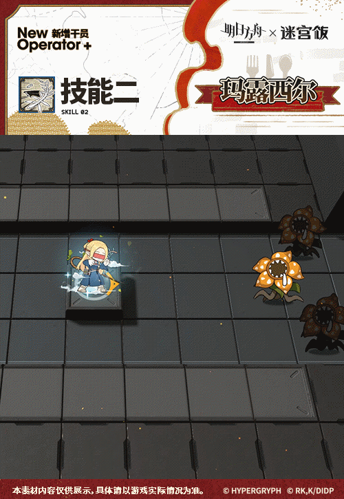 明日方舟瑪露希爾幹員圖鑒