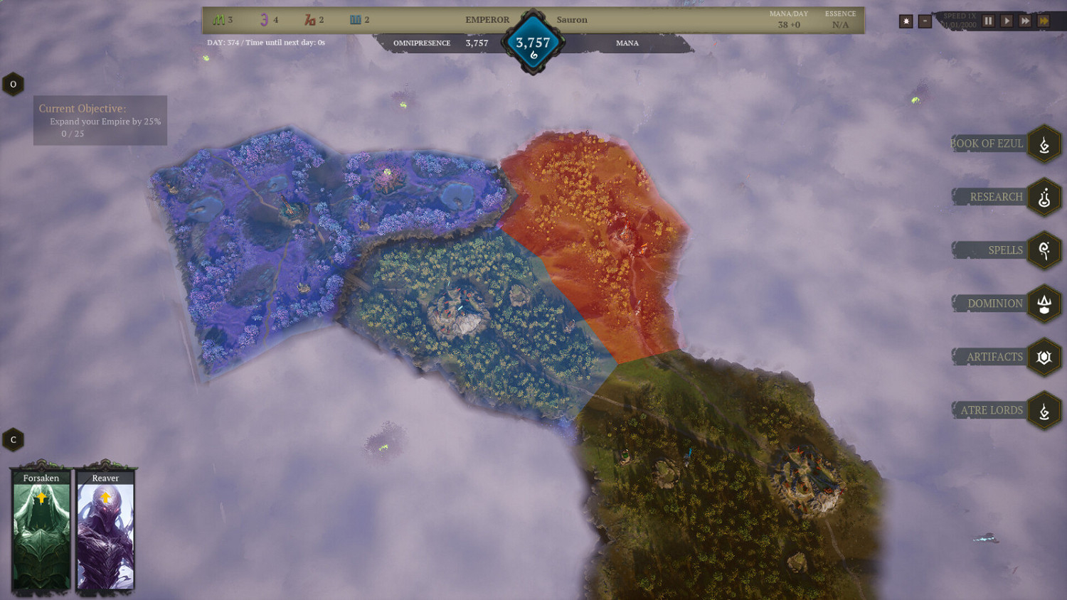 4X即時策略遊戲《標記爾：神祇之路》Steam頁面開放 明年發行