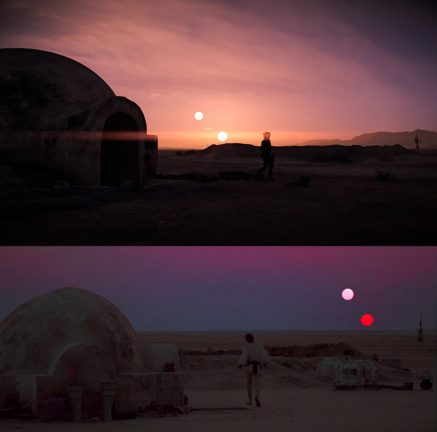 玩家曬《星戰:亡命之徒》與電影對比照 太還原了吧! 玩家曬《星戰:亡命之徒》與電影對比照 太還原了吧!