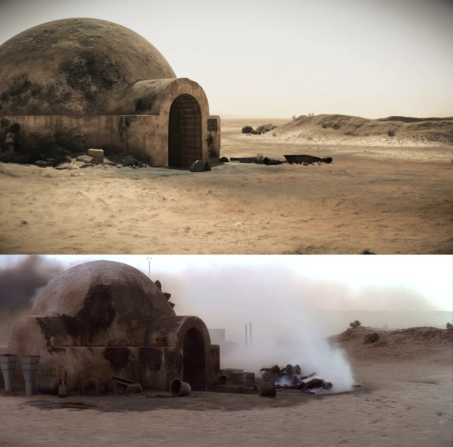 玩家曬《星戰:亡命之徒》與電影對比照 太還原了吧! 玩家曬《星戰:亡命之徒》與電影對比照 太還原了吧!