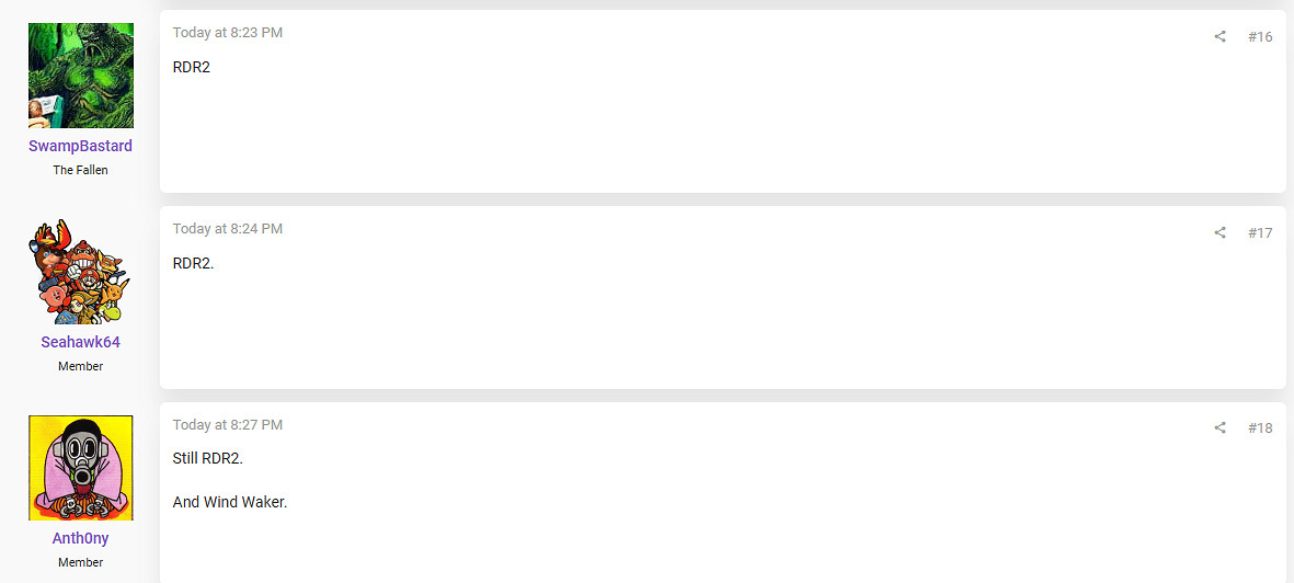外網論壇熱議：在你心中的畫面最好看的遊戲是什麽？