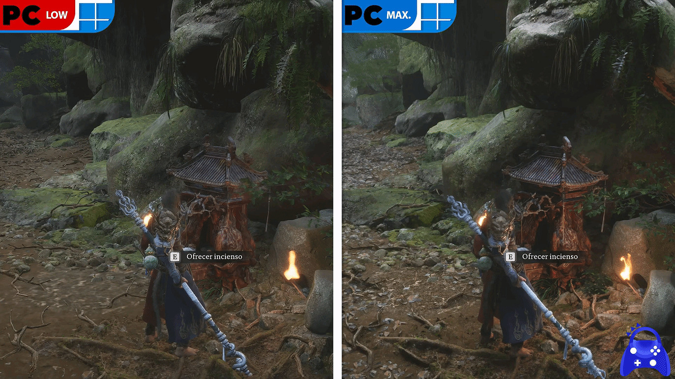 PC版《黑神話：悟空》最高vs最低畫質對比 差別很大