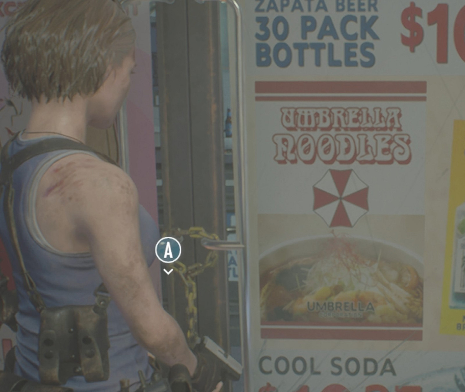 卡普空官方整活 傘公司的拉面廣告就藏在遊戲街景中 卡普空官方整活 傘公司的拉面廣告就藏在遊戲街景中