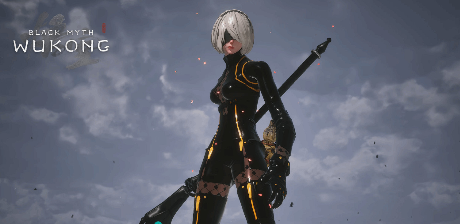 《黑神話:悟空》2B小姐姐MOD:身材完美 模型精致! 《黑神話:悟空》2B小姐姐MOD:身材完美 模型精致!