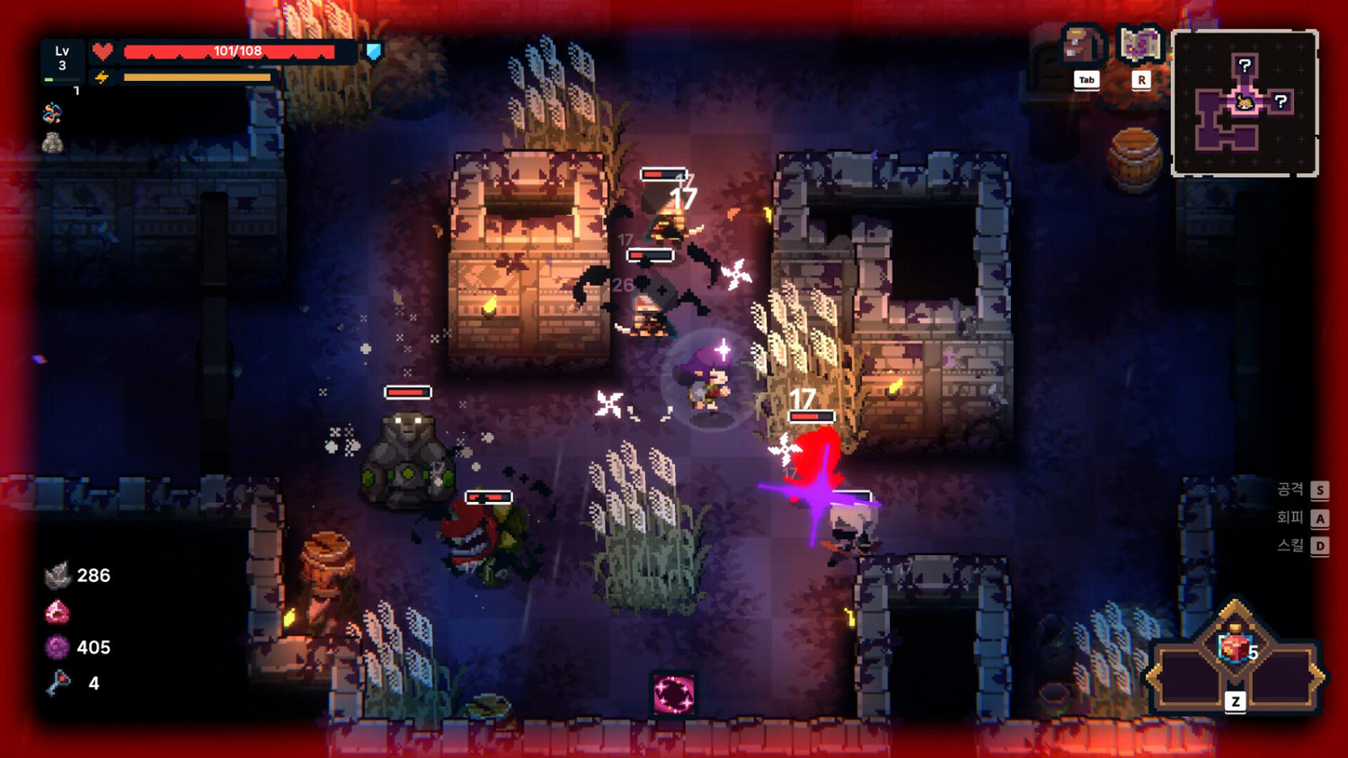 即時格子動作肉鴿遊戲《Guidus Zero》Steam頁面公布 支援簡繁體中文