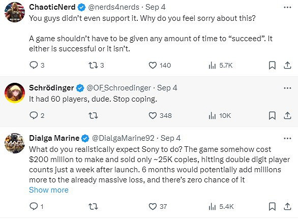 IGN編輯哀歎索尼沒給《星鳴特攻》機會:本來能變好 IGN編輯哀歎索尼沒給《星鳴特攻》機會:本來能變好