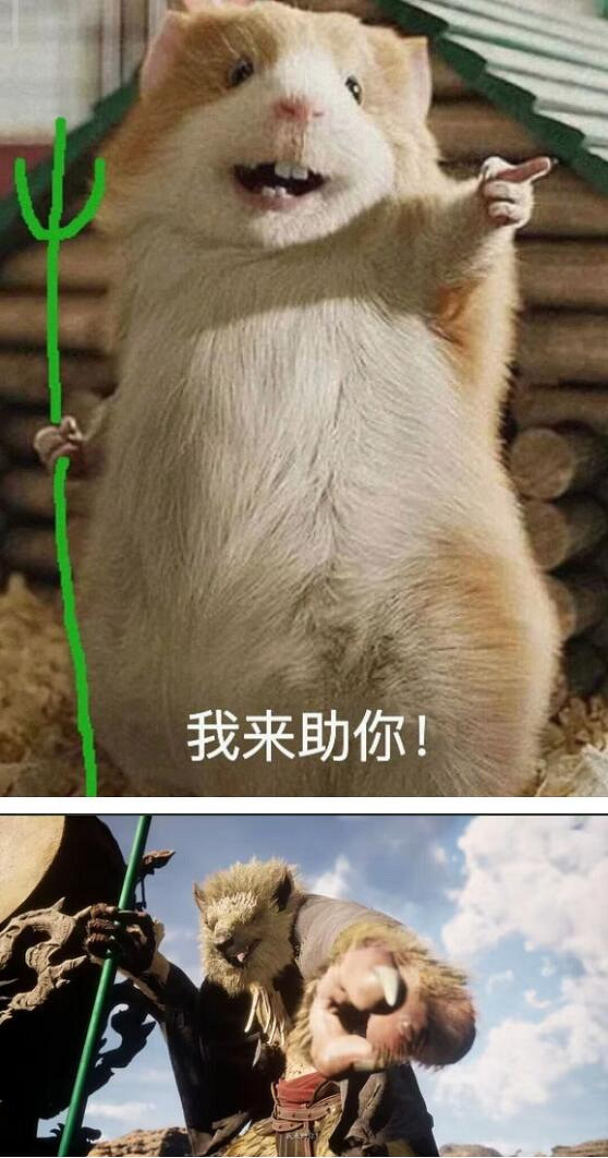 《黑神話》梗圖合集：什麽風靈月影 那是師父教我的本事