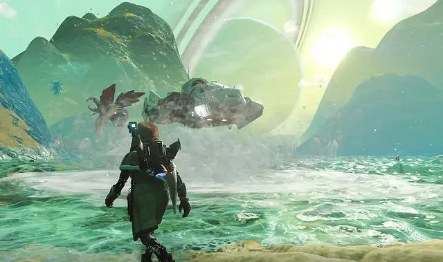 《無人深空》發布重大更新 新增“水瓶座” 釣魚功能