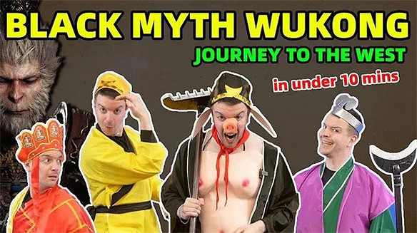 第一批玩《黑神話：悟空》的老外已經開始發癲