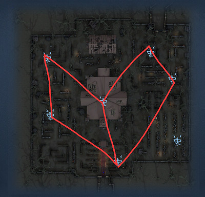 第五人格紅教堂封禁密碼機點位一覽