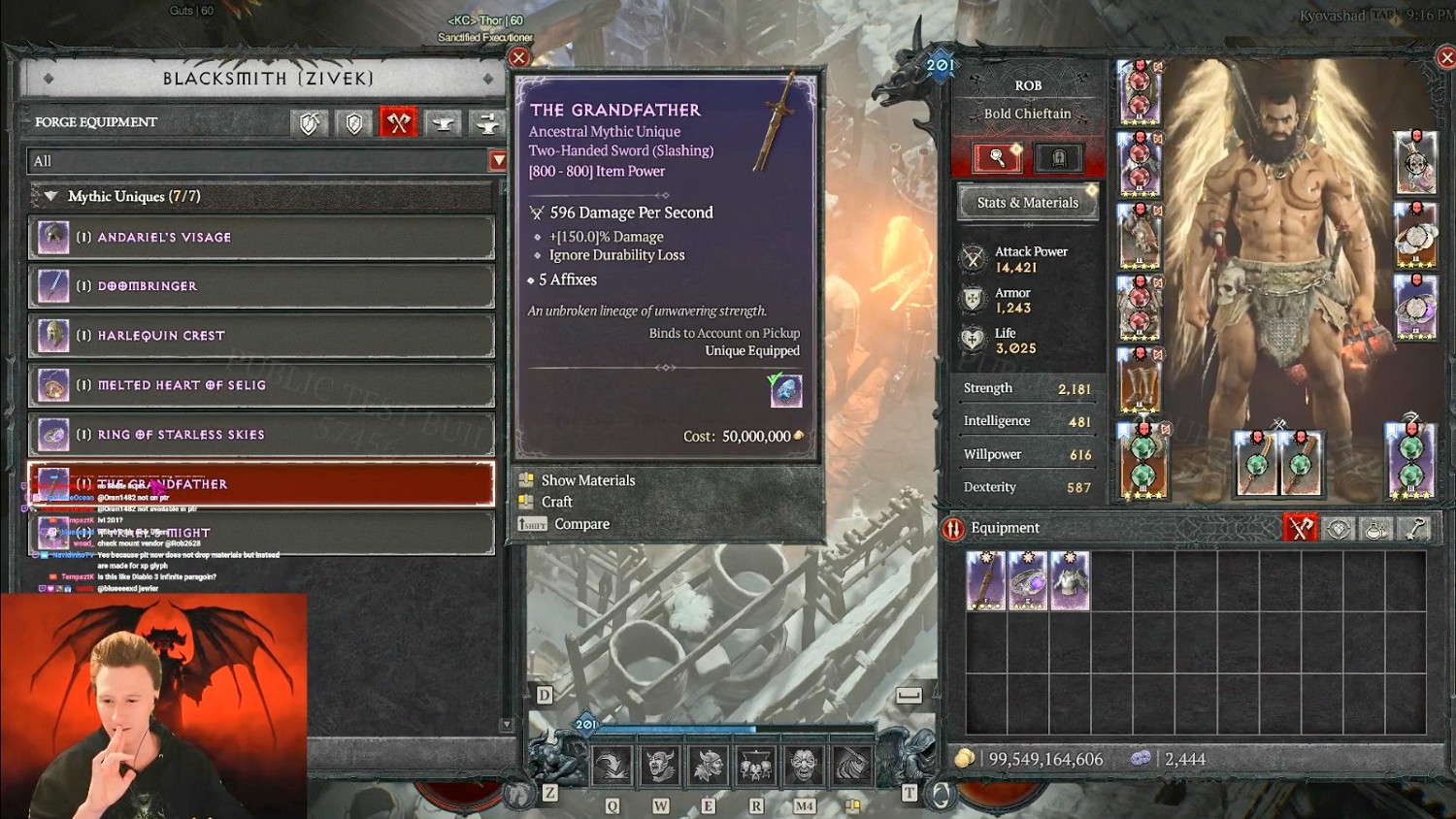 《暗黑4》S6 PTR測試服上線 開荒影片和神話暗金展示 《暗黑4》S6 PTR測試服上線 開荒影片和神話暗金展示