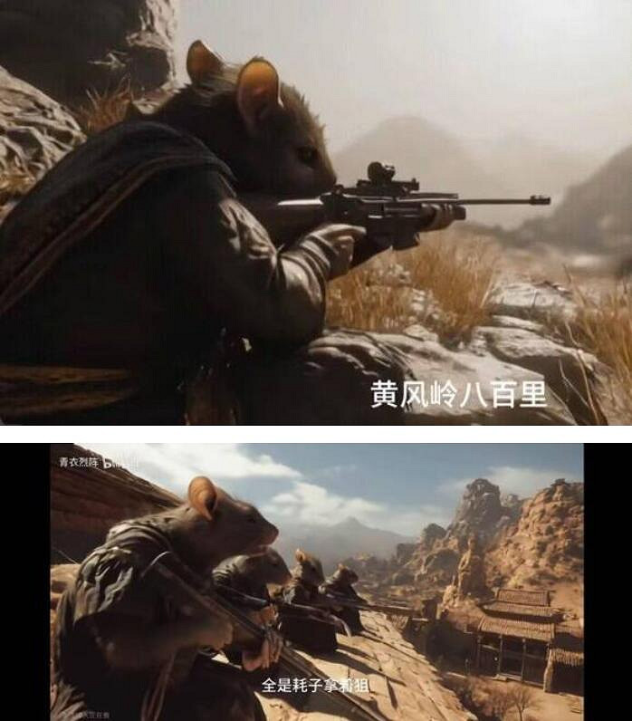 《黑神話》梗圖合集：什麽風靈月影 那是師父教我的本事