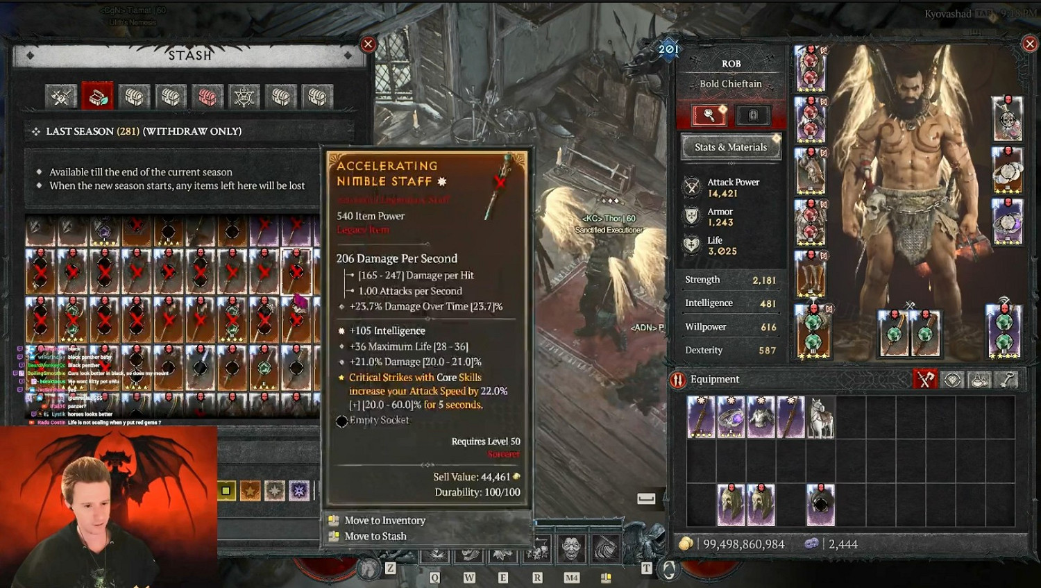 《暗黑4》S6 PTR測試服上線 開荒影片和神話暗金展示 《暗黑4》S6 PTR測試服上線 開荒影片和神話暗金展示