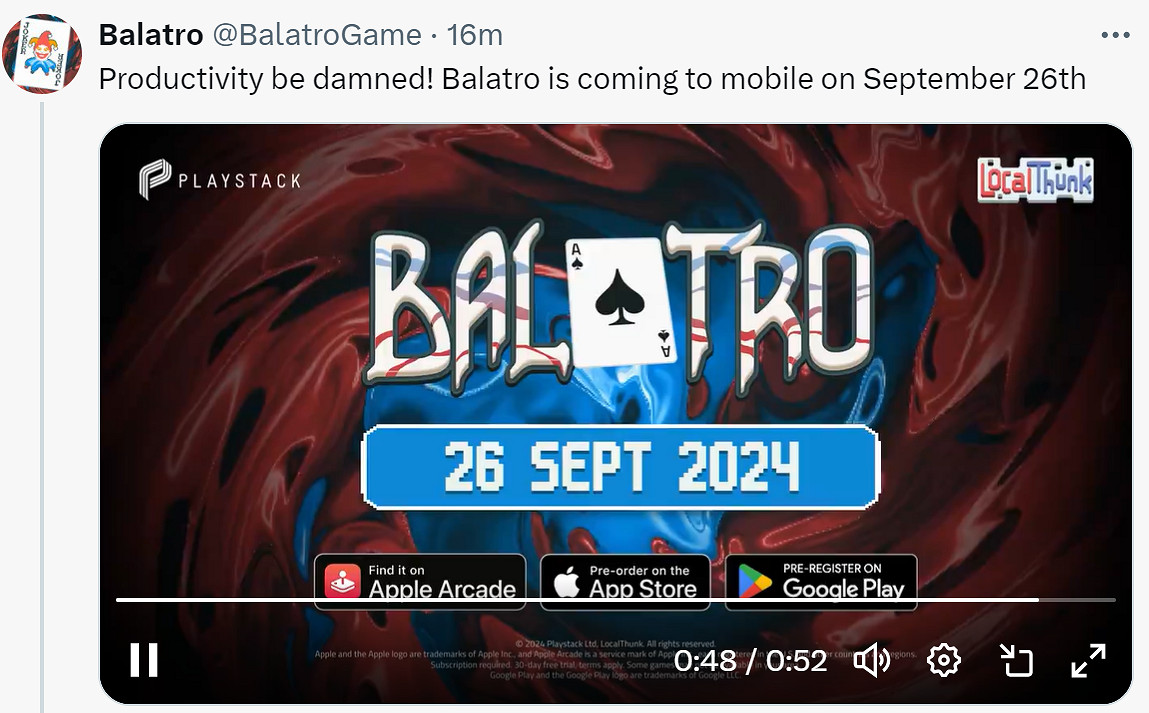 “人類末日”降臨 《小醜牌》9月26日登陸手機端