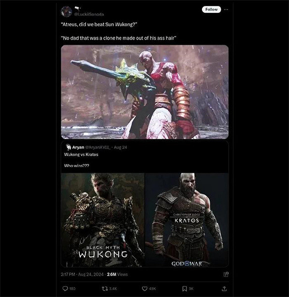 第一批玩《黑神話：悟空》的老外已經開始發癲