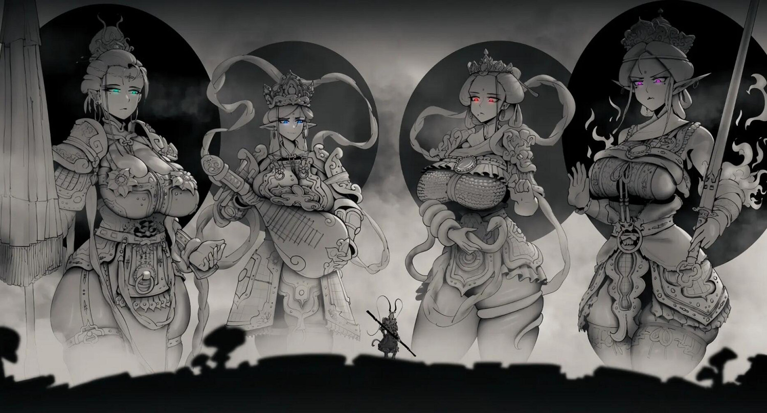 《黑神話》梗圖合集：什麽風靈月影 那是師父教我的本事