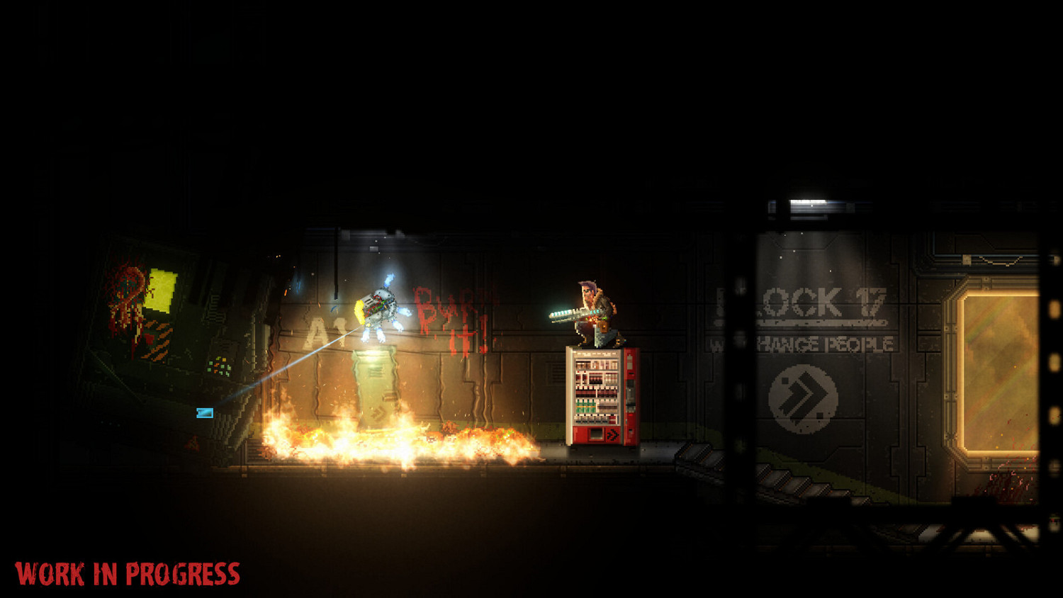 像素風科幻動作遊戲《Block 17》Steam頁面 2026年發售 像素風科幻動作遊戲《Block 17》Steam頁面 2026年發售