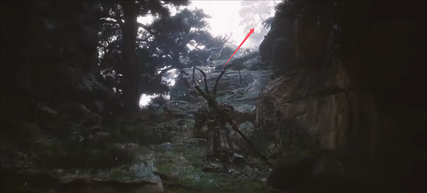 《黑神話：悟空》花果山山頂位置