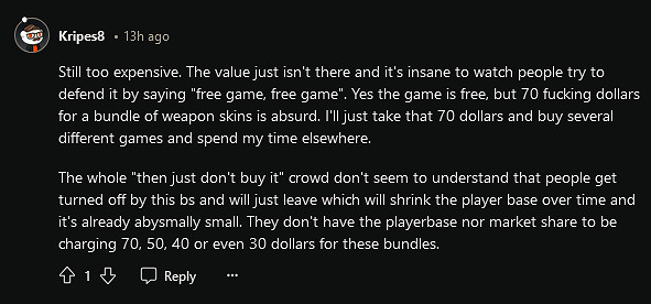 《幽靈分裂》下調皮膚售價 總監：大部分玩家白嫖遊戲