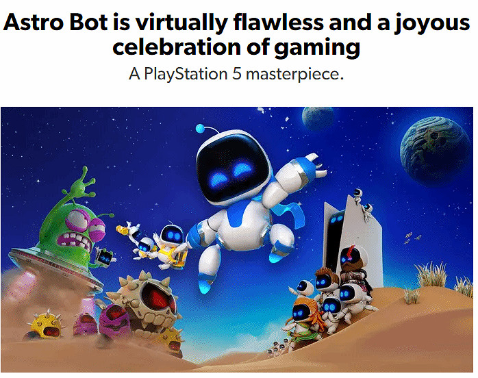 數毛社稱讚《宇宙機器人》:技術完美無缺 傑作代表! 數毛社稱讚《宇宙機器人》:技術完美無缺 傑作代表!