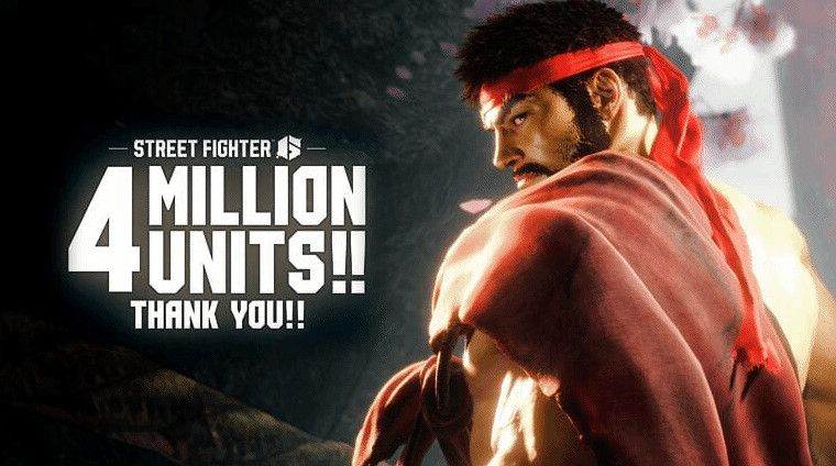 仍在持續增長!《快打旋風6》全球銷量突破400萬份! 仍在持續增長!《快打旋風6》全球銷量突破400萬份!