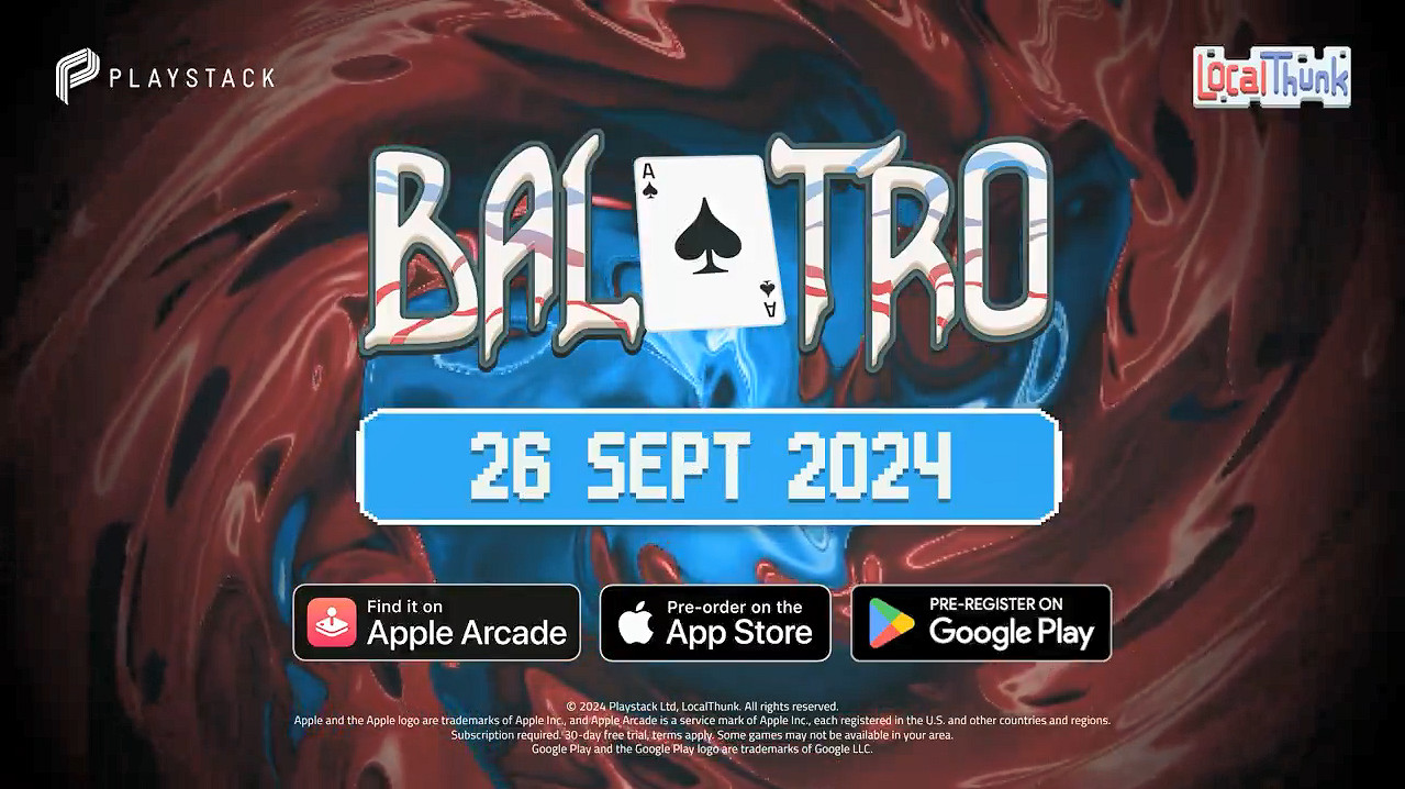 《小醜牌》移動版發售日預告公開！9月登陸iOS/安卓