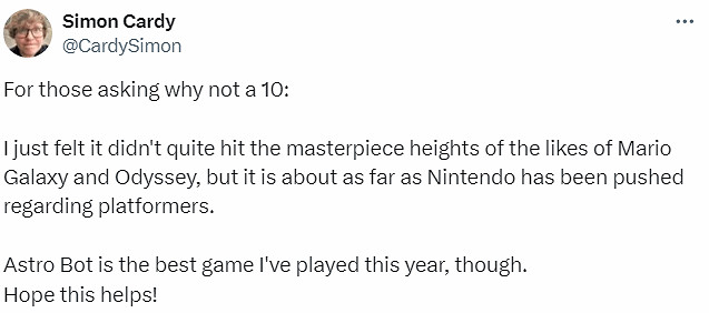 IGN解釋給《宇宙機器人》9分：今年最佳但不及瑪利歐