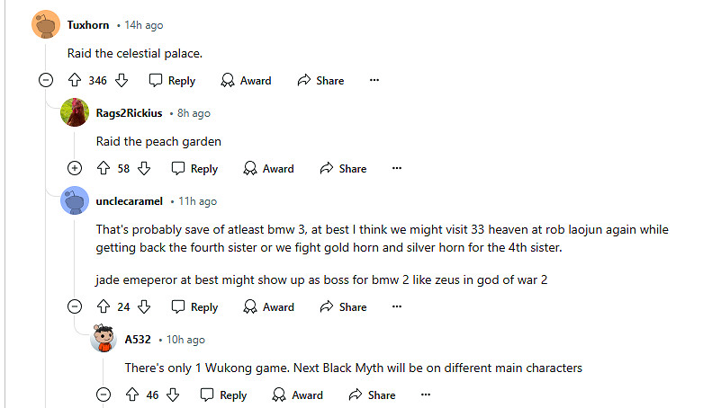 《黑神話》DLC引老外熱議:期待大鬧天宮、拯救四妹 《黑神話》DLC引老外熱議:期待大鬧天宮、拯救四妹