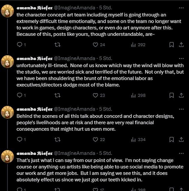 《Concord》美工自述:角色失敗是因委員會乾預 《Concord》美工自述:角色失敗是因委員會乾預