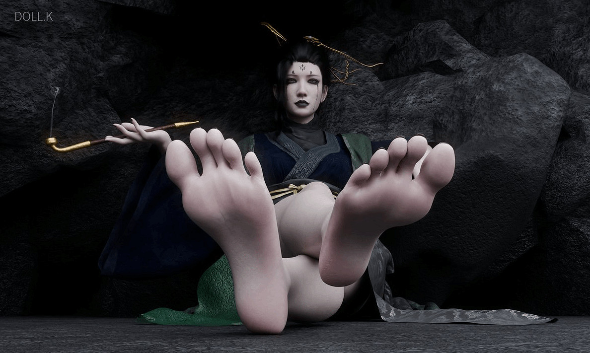 足控黨福利!國外博主自製《黑神話:悟空》四妹3D圖 足控黨福利!國外博主自製《黑神話:悟空》四妹3D圖