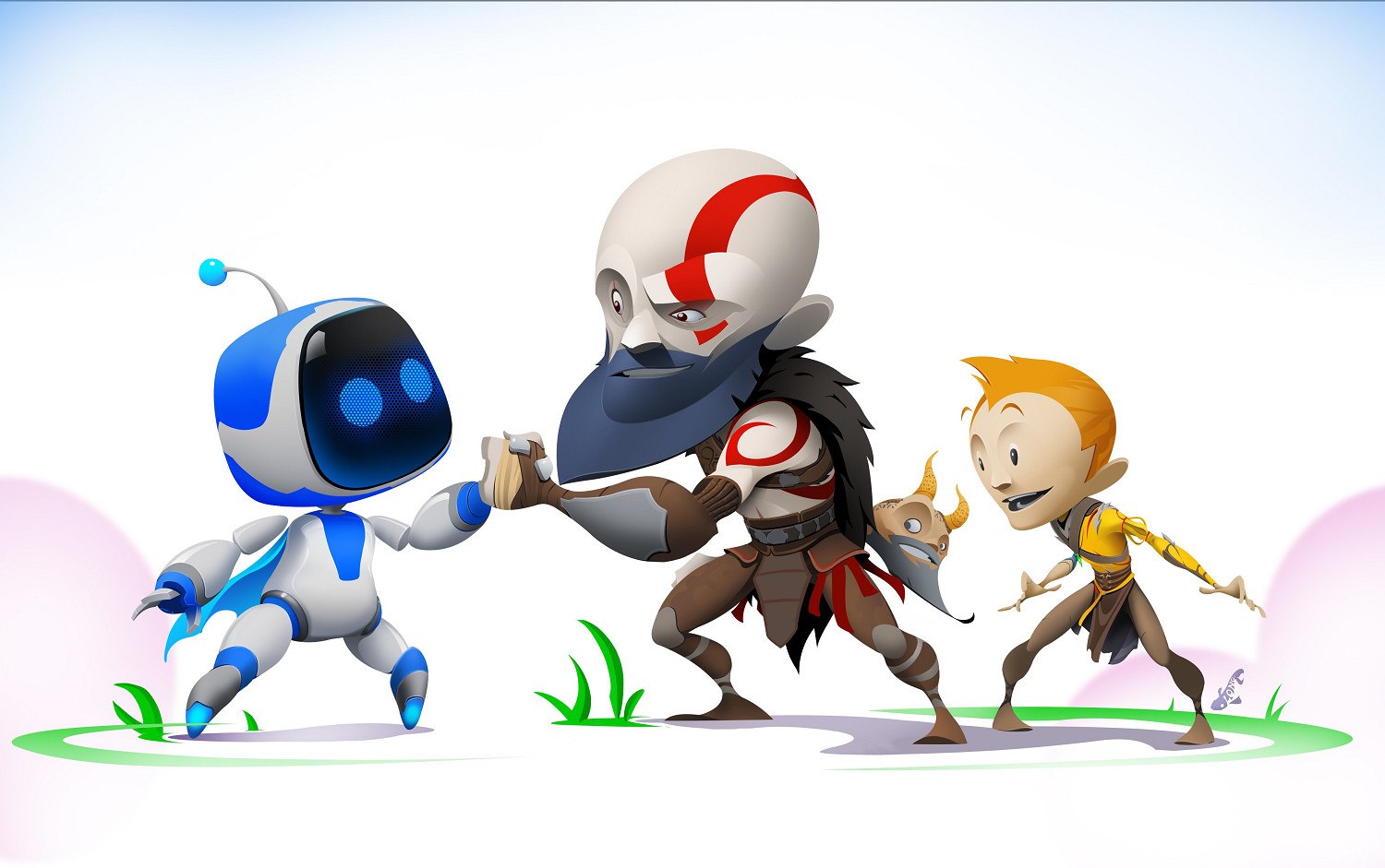 《宇宙機器人》發售賀圖一覽:與經典角色親密互動! 《宇宙機器人》發售賀圖一覽:與經典角色親密互動!