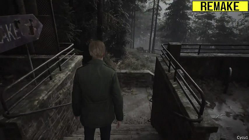 忠實於原作!《沉默之丘2》重製版vs原版遊戲 畫面對比 忠實於原作!《沉默之丘2》重製版vs原版遊戲 畫面對比