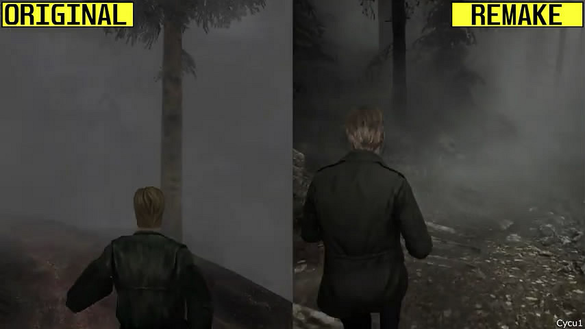 忠實於原作!《沉默之丘2》重製版vs原版遊戲 畫面對比 忠實於原作!《沉默之丘2》重製版vs原版遊戲 畫面對比