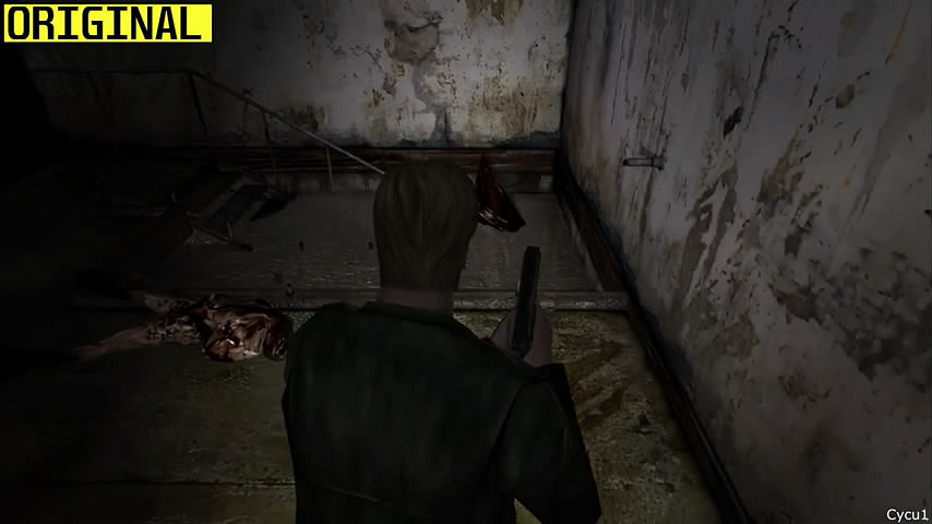 忠實於原作!《沉默之丘2》重製版vs原版遊戲 畫面對比 忠實於原作!《沉默之丘2》重製版vs原版遊戲 畫面對比