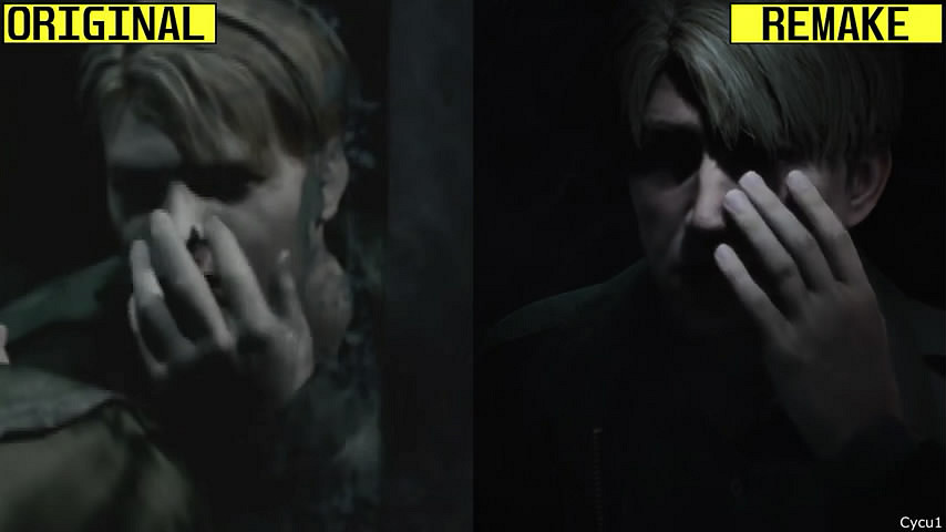 忠實於原作!《沉默之丘2》重製版vs原版遊戲 畫面對比 忠實於原作!《沉默之丘2》重製版vs原版遊戲 畫面對比