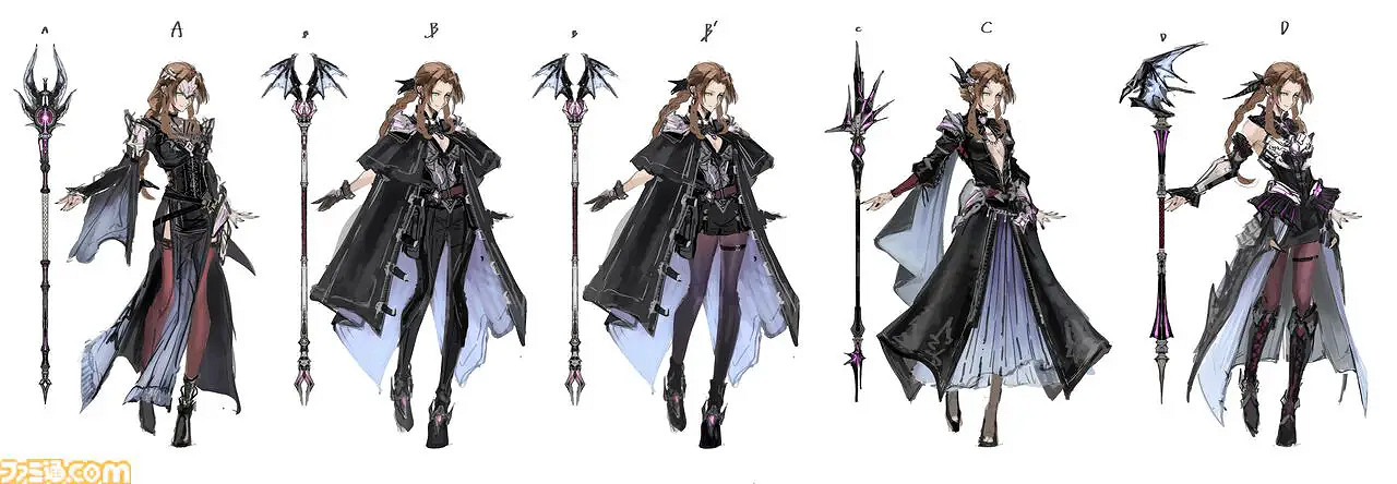 《最終幻想7EC》一周年!全新藝術圖、服裝設計圖公布 《最終幻想7EC》一周年!全新藝術圖、服裝設計圖公布