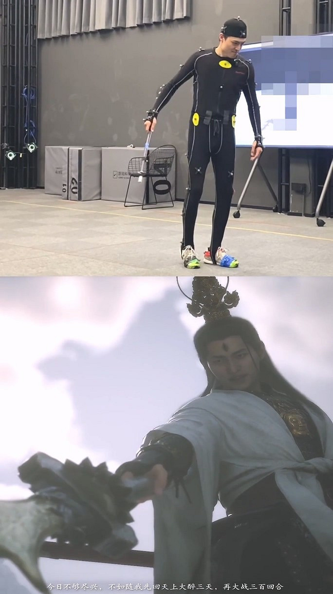 《黑神話》動捕演員曬幕後花絮 這麽多角色全是他！