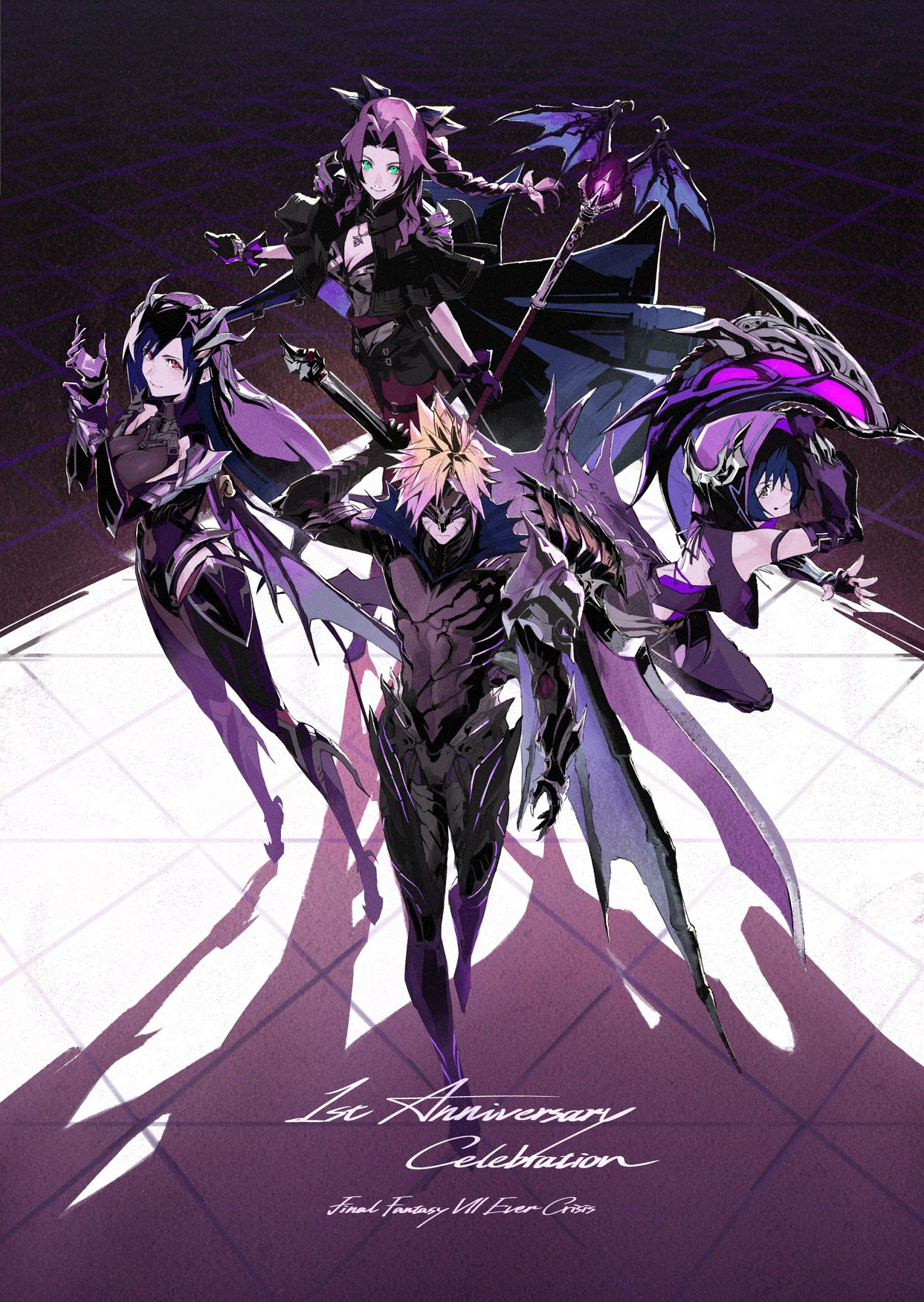 《最終幻想7EC》一周年!全新藝術圖、服裝設計圖公布 《最終幻想7EC》一周年!全新藝術圖、服裝設計圖公布