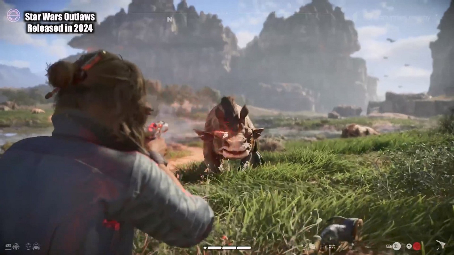 《星際大戰：亡命之徒》對比影片 育碧遊戲倒車退化史