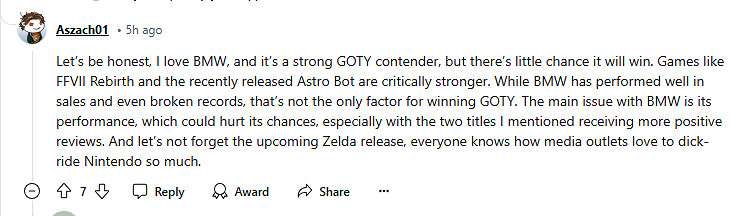 外網熱議:《黑神話:悟空》是否能拿下年度最佳遊戲 外網熱議:《黑神話:悟空》是否能拿下年度最佳遊戲