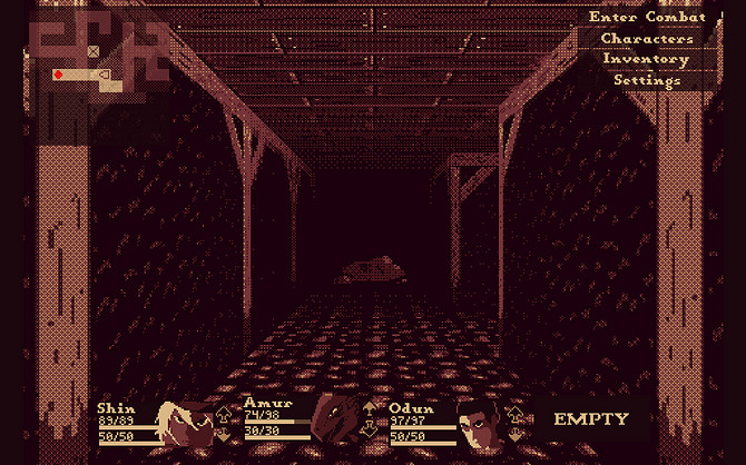 《THYSIASTERY》Steam上線 復古迷宮探索RPG