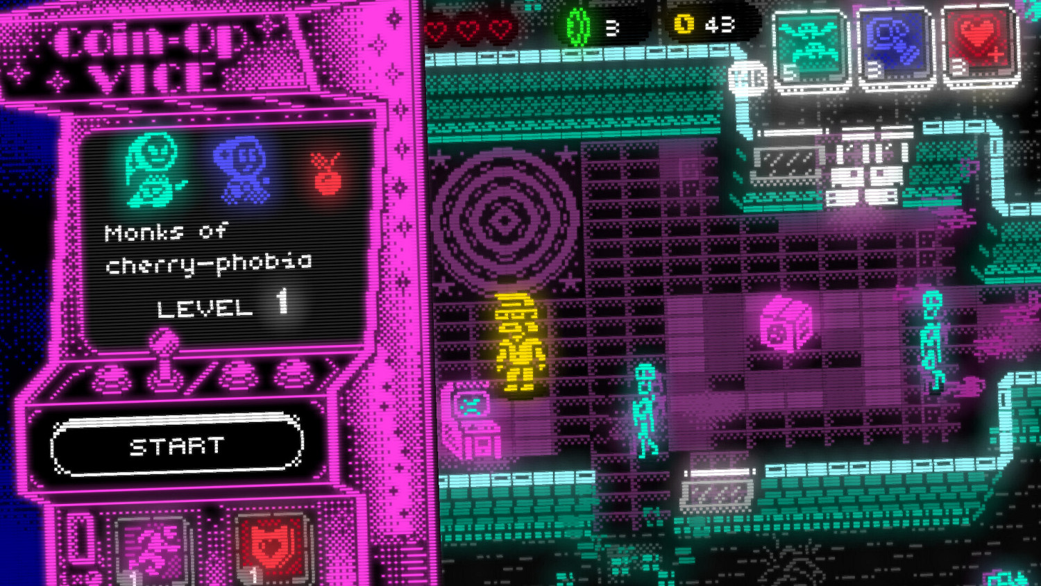 復古街機小遊戲合集《Coin-Op Vice》發售日宣布 9月26日正式推出