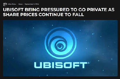 有消息透露育碧股價又下跌的原因是股東對未來堪憂