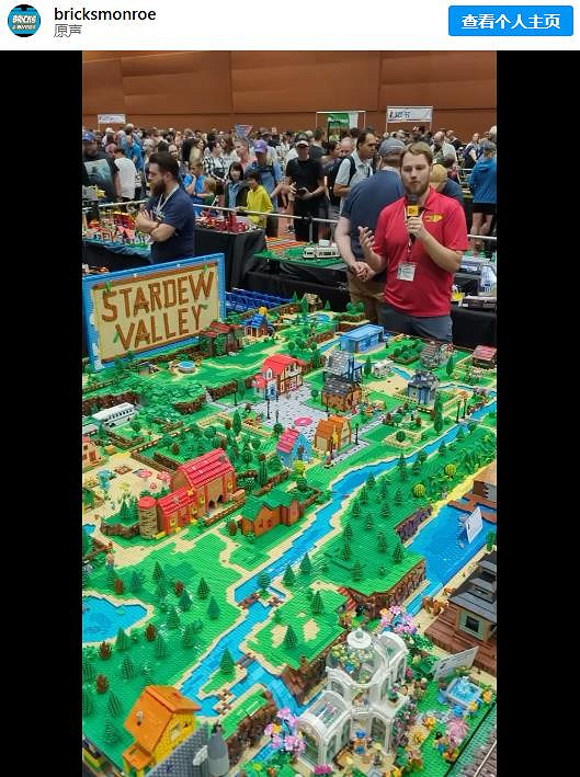精致!《星露谷》玩家在“樂高大賽”上重現了鵜鶘鎮地圖 精致!《星露谷》玩家在“樂高大賽”上重現了鵜鶘鎮地圖