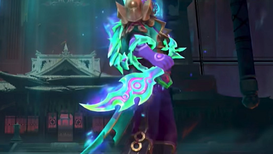 英雄聯盟手遊魄煉九幽派克皮膚特效展示