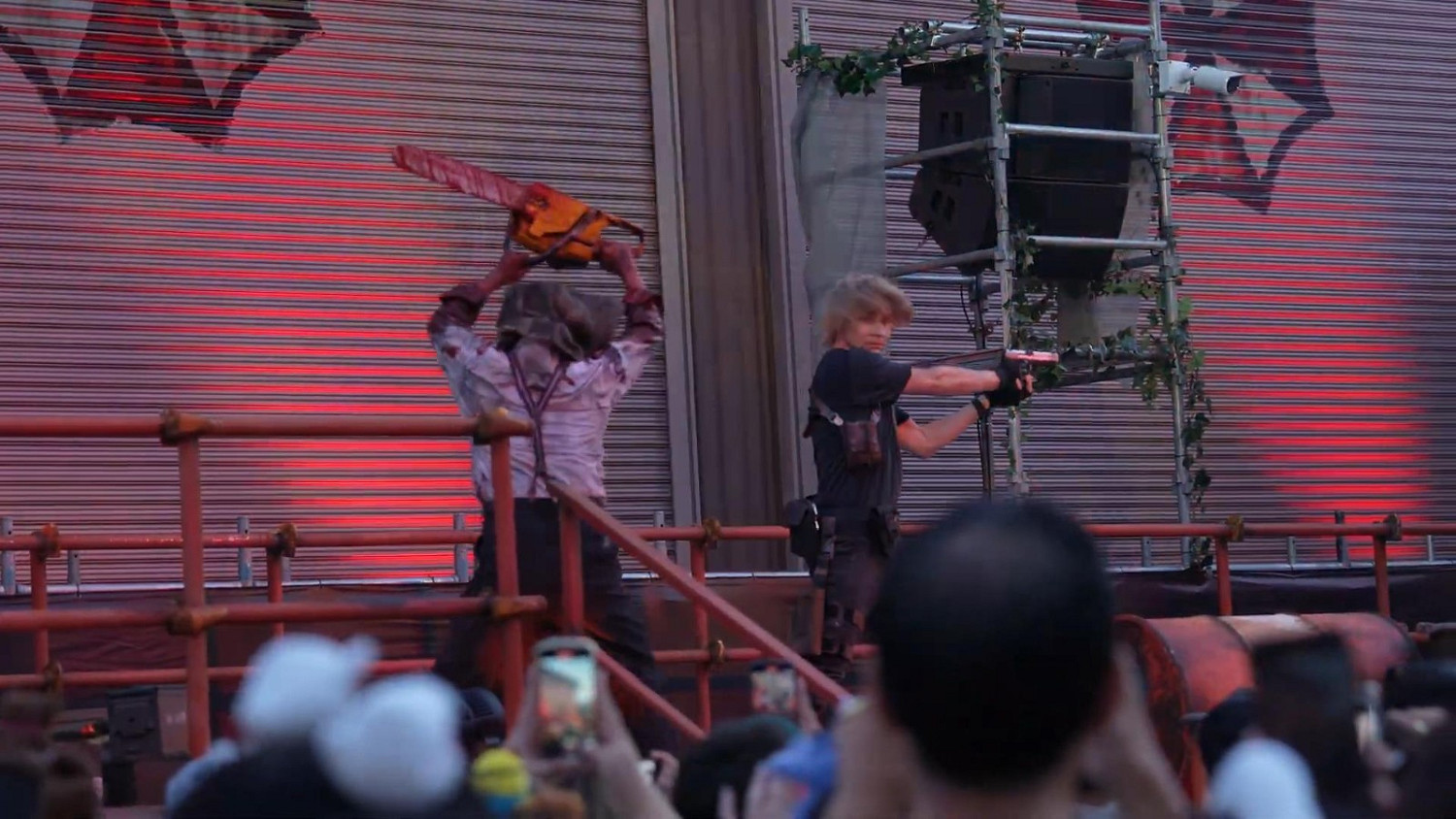 日本環球影城《惡靈古堡》表演活動影片 逼真還原遊戲 日本環球影城《惡靈古堡》表演活動影片 逼真還原遊戲